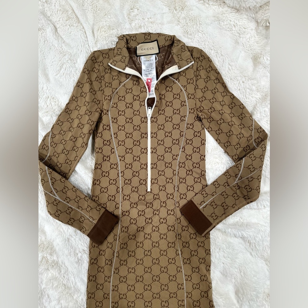 GG JERSEY JACQUARD DRESS